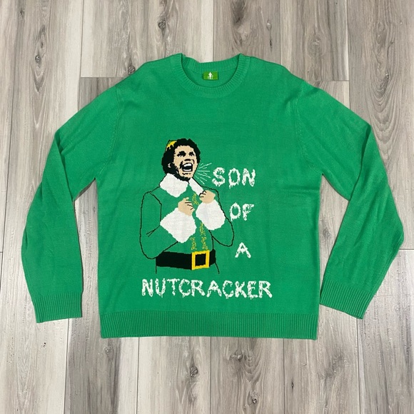 ELF Other - ELF "Son of a Nutcracker" Ugly XMAS Sweater XXL